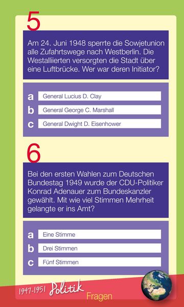 Produktbild: Wir vom Jahrgang 1947 &ndash; Das Quiz