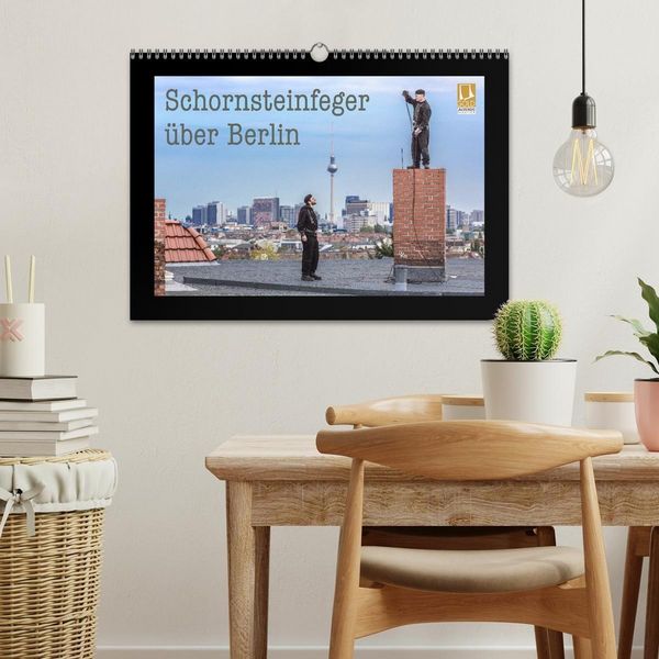 Produktbild: Schornsteinfeger &uuml;ber Berlin 2027 (Wandkalender 2027 DIN A3 quer), CALVENDO Monatskalender