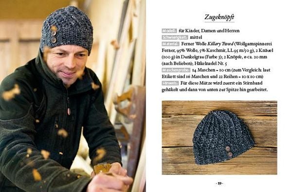 Produktbild: Das kleine Buch: Mützen selber häkeln