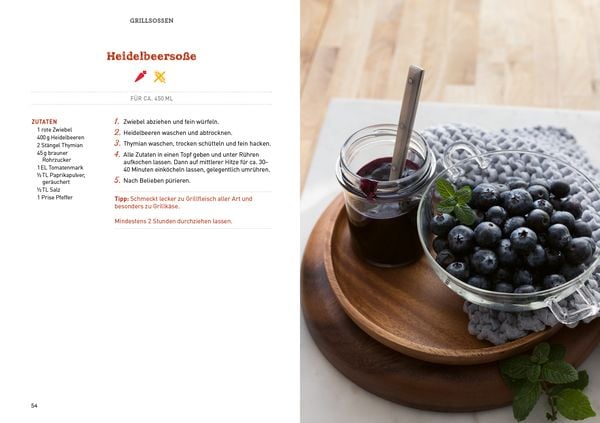 Produktbild: So&szlig;en, Dips und Marinaden zum Grillen