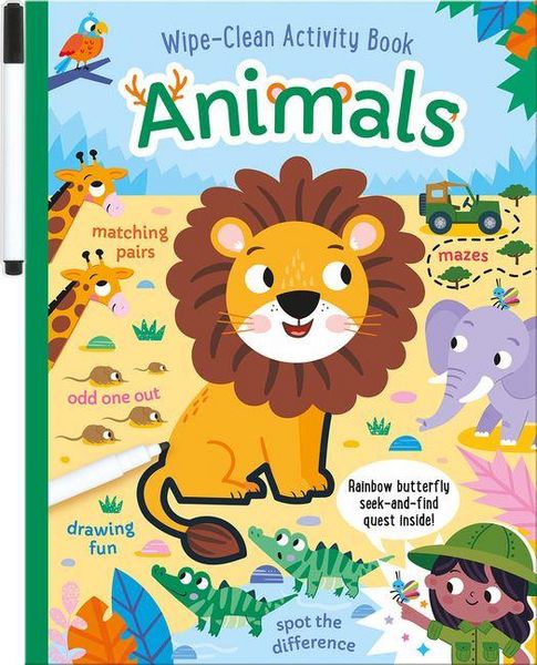Produktbild: Animals Wipe-Clean Activity Book