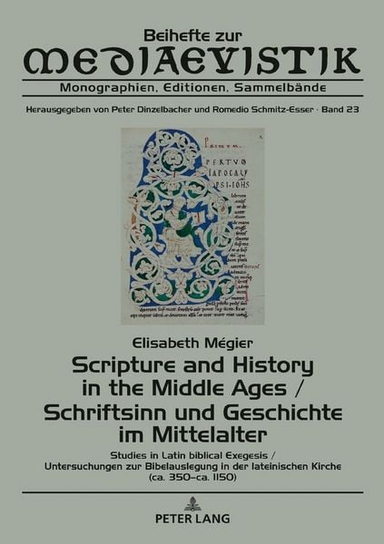 Produktbild: Scripture and History in the Middle Ages / Schriftsinn und Geschichte im Mittelalter