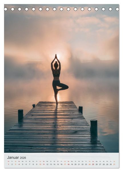 Produktbild: Spirituelle Reise (Tischkalender 2026 DIN A5 hoch), CALVENDO Monatskalender