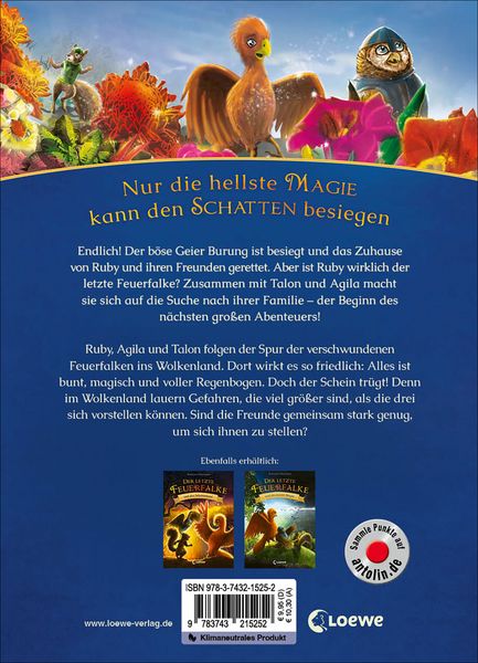 Produktbild: Der letzte Feuerfalke und das Wolkenland (Band 7)