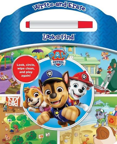 Produktbild: Nickelodeon Paw Patrol: Write-And-Erase Look and Find
