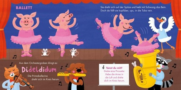 Produktbild: H&ouml;r mal (Soundbuch): Musik zum Tanzen und Toben