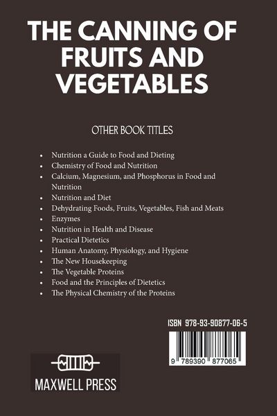 Produktbild: The Canning of Fruits and Vegetables