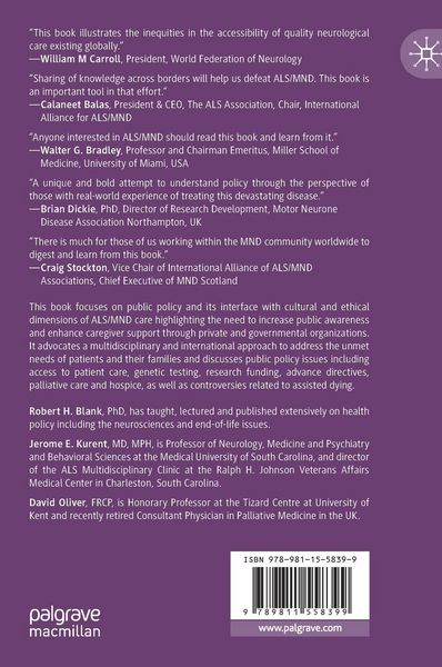 Produktbild: Public Policy in ALS/MND Care