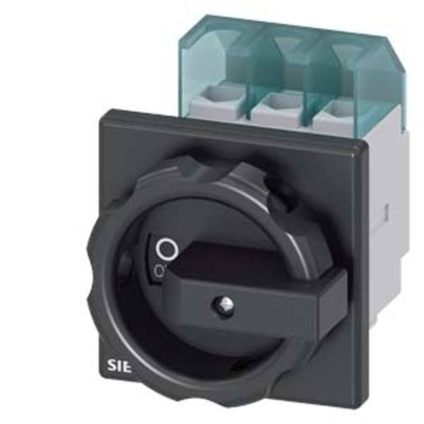 Siemens Lasttrennschalter Schwarz 3polig 16mm² 25A 690 V/AC 3LD21030TK51
