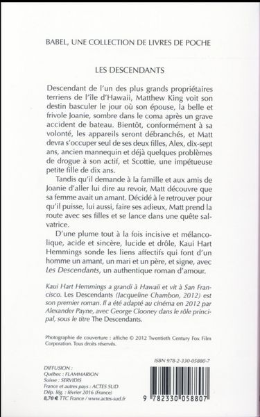 Produktbild: Les descendants