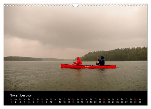 Produktbild: Wasserwandern in Mecklenburg-Vorpommern (Wandkalender 2026 DIN A3 quer), CALVENDO Monatskalender