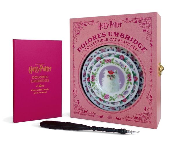 Harry Potter: Dolores Umbridge Collectible Cat Plate Set, von Donald Lemke, Hachette Book Group USA, 978-0-7624-8556-7
