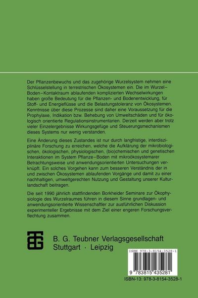 Produktbild: Pflanzliche Stoffaufnahme und mikrobielle Wechselwirkungen in der Rhizosph&auml;re