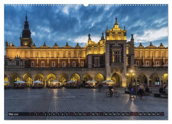 Produktbild: Ein Wochenende in Krakau (hochwertiger Premium Wandkalender 2026 DIN A2 quer), Kunstdruck in Hochglanz