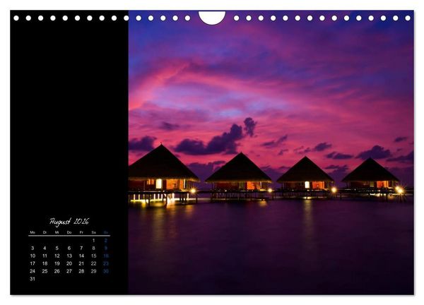 Produktbild: Malediven - dem Himmel so nah (Wandkalender 2026 DIN A4 quer), CALVENDO Monatskalender