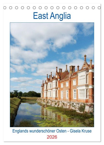 Produktbild: East Anglia - Englands wundersch&ouml;ner Osten (Tischkalender 2026 DIN A5 hoch), CALVENDO Monatskalender