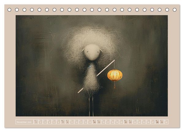 Produktbild: Sch&auml;fchenparade (Tischkalender 2026 DIN A5 quer), CALVENDO Monatskalender