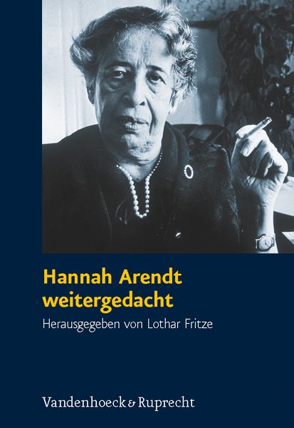 Produktbild: Hannah Arendt weitergedacht