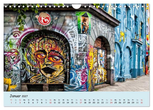 Produktbild: D&uuml;sseldorf - Die Kiefernstra&szlig;e (Wandkalender 2027 DIN A4 quer), CALVENDO Monatskalender