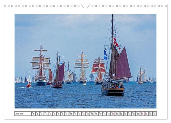 Produktbild: Hansest&auml;dte in Norddeutschland (Wandkalender 2026 DIN A3 quer), CALVENDO Monatskalender