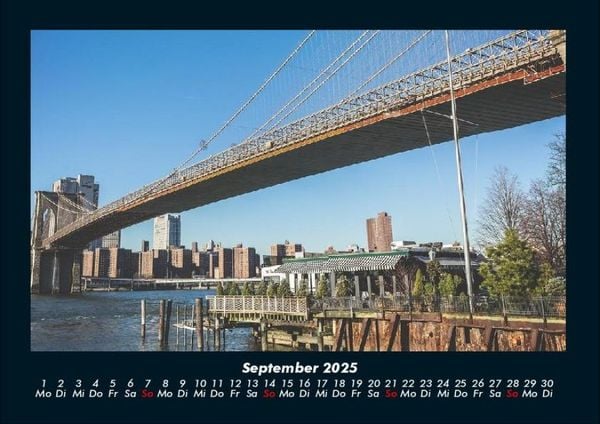 Produktbild: New York 2025 Fotokalender DIN A4