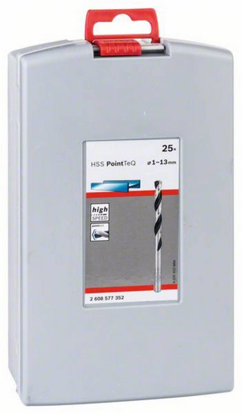 Produktbild: Bosch Accessories 2608577352 Metall-Spiralbohrer-Set 25teilig 1 mm, 1.5 mm, 2 mm, 2.5 mm, 3 mm, 3.5 mm, 4 mm, 4.5 mm, 5 mm, 5.5 mm, 6 mm, 6.5 mm, 7