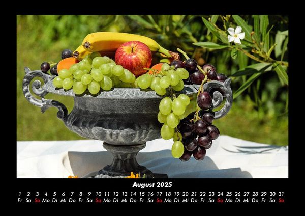 Produktbild: Obstkalender 2025 Fotokalender DIN A3