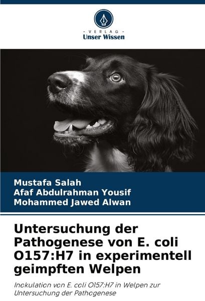 Produktbild: Untersuchung der Pathogenese von E. coli O157:H7 in experimentell geimpften Welpen