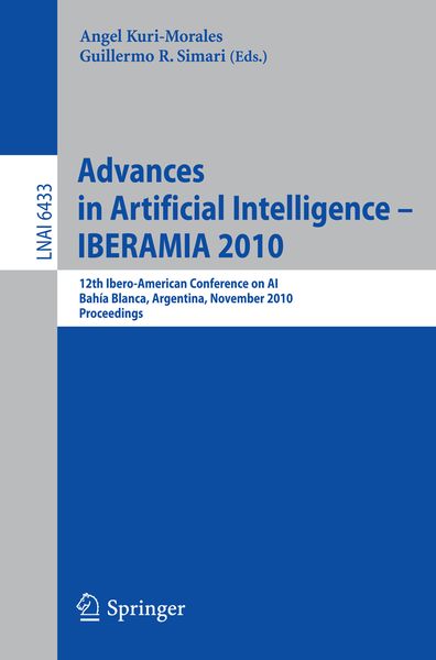 Produktbild: Advances in Artificial Intelligence - IBERAMIA 2010