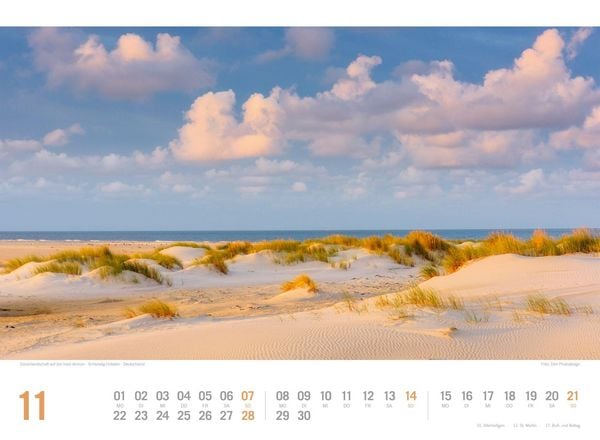 Produktbild: Nordsee ReiseLust Kalender 2027 | von Ostfriesland bis nach Sylt