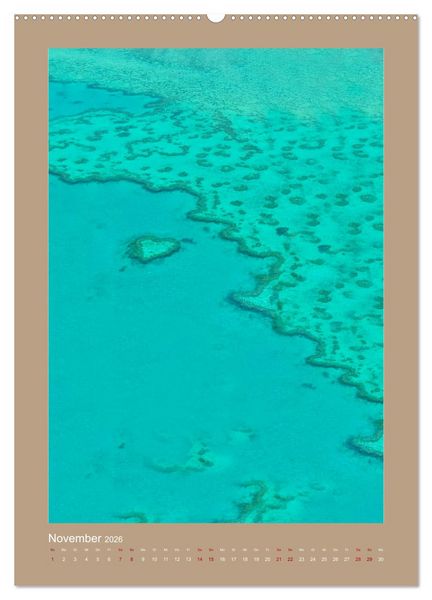 Produktbild: Erlebe mit mir Australien (Wandkalender 2026 DIN A2 hoch), CALVENDO Monatskalender