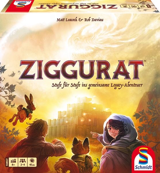 Produktbild: Schmidt 49457 - Ziggurat, Legacy-Spiel, Familienspiel