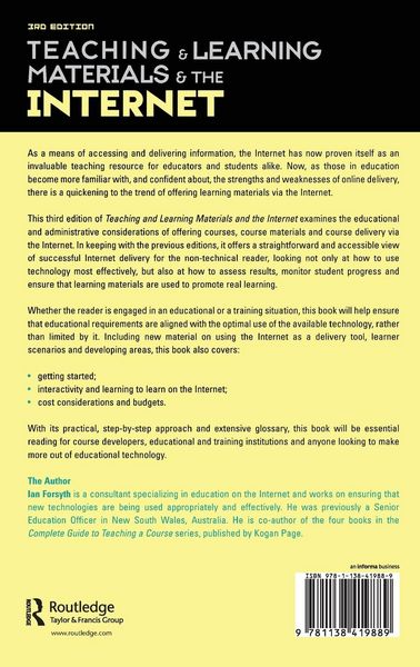 Produktbild: Teaching and Learning Materials and the Internet