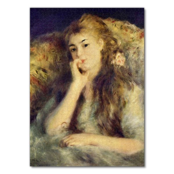 Produktbild: Lais Puzzle Pierre-Auguste Renoir - Portr&auml;t eines M&auml;dchens (In Gedanken) 1000 Teile