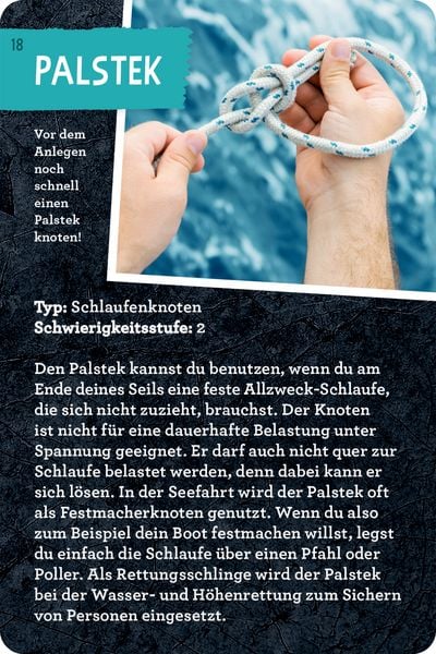 Produktbild: 30 Knoten mit Seilen zum &Uuml;ben
