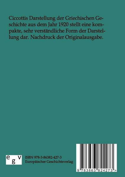 Produktbild: Griechische Geschichte