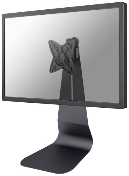 Neomounts FPMA-D850BLACK 1fach Monitor-Standfuß 25,4 cm (10') - 68,6 cm (27') Schwarz Höhenverstellbar, Neigbar, Schwenk