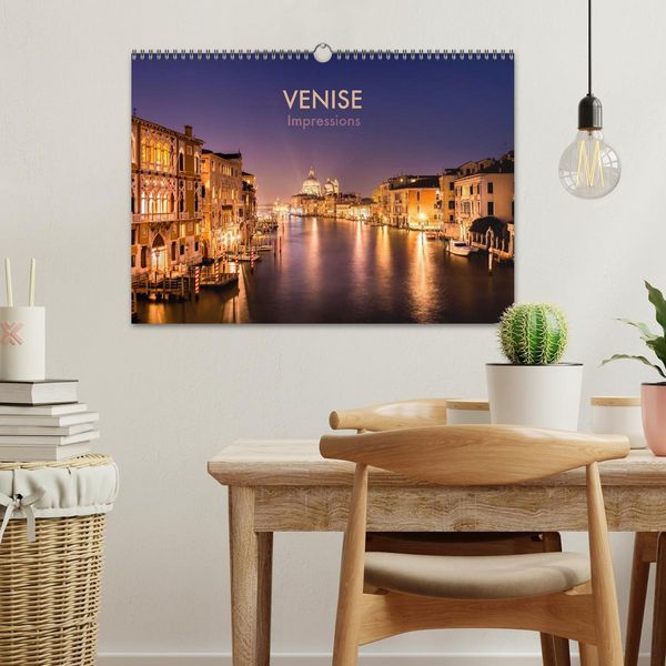 Produktbild: Venise Impressions (Calendrier mural 2026 DIN A3 vertical), CALVENDO calendrier mensuel