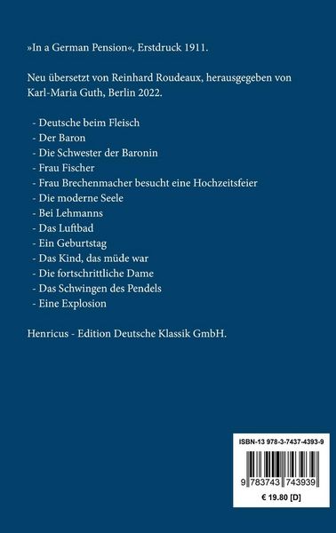 Produktbild: In einer deutschen Pension