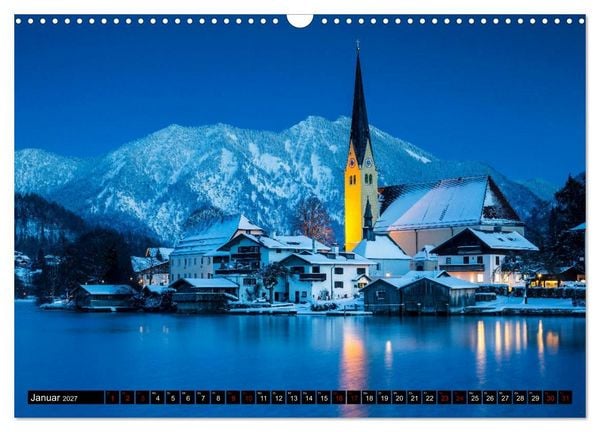 Produktbild: Berge. Alpenseen (Wandkalender 2027 DIN A3 quer), CALVENDO Monatskalender