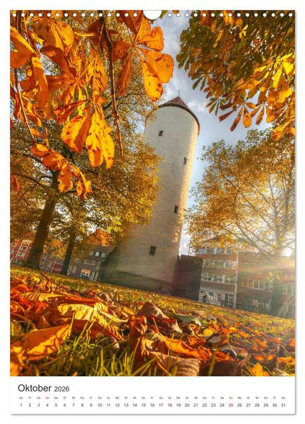 Produktbild: M&uuml;nster - Stadt und Natur (Wandkalender 2026 DIN A3 hoch), CALVENDO Monatskalender