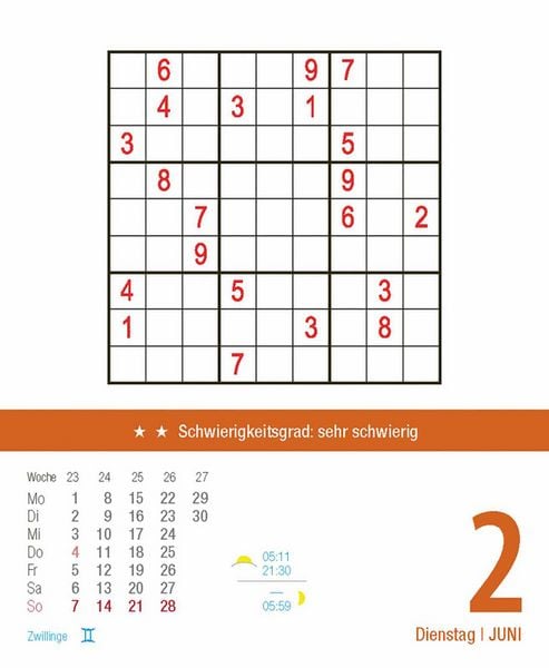 Produktbild: Profi Sudoku 2026