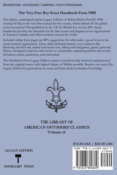 Produktbild: Scouting For Boys 1908 Version (Legacy Edition)