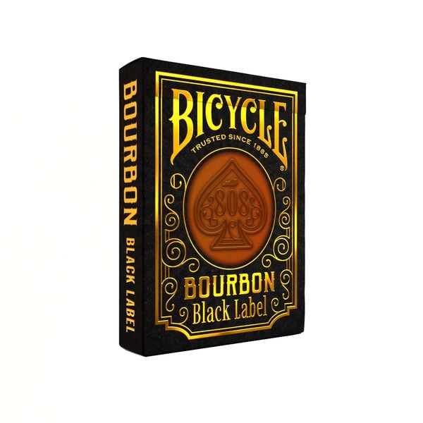 Bicycle Bourbon Black Label (Designer Spielkarten, Poker, Skat...)