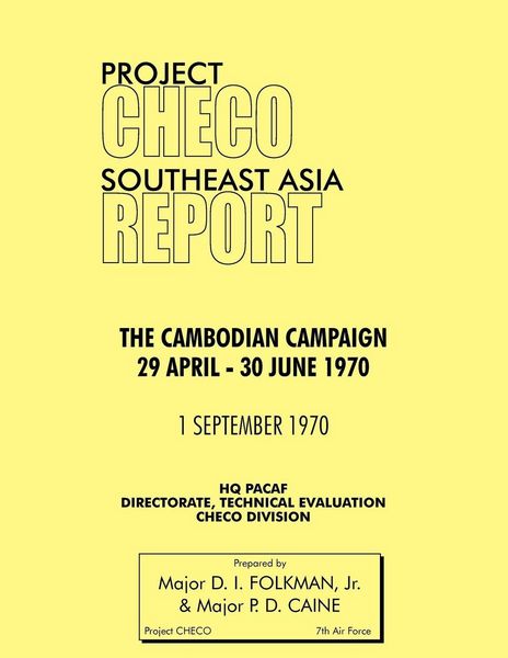 Produktbild: Project Checo Southeast Asia Study