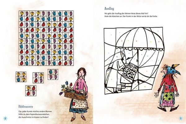 Produktbild: Die kleine Hexe: Mein gro&szlig;es Zauber-R&auml;tsel-Buch