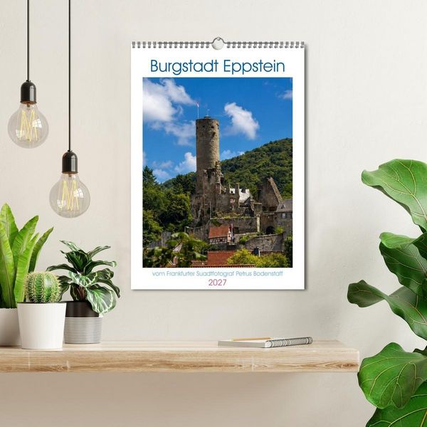 Produktbild: Burgstadt Eppstein (Wandkalender 2027 DIN A3 hoch), CALVENDO Monatskalender