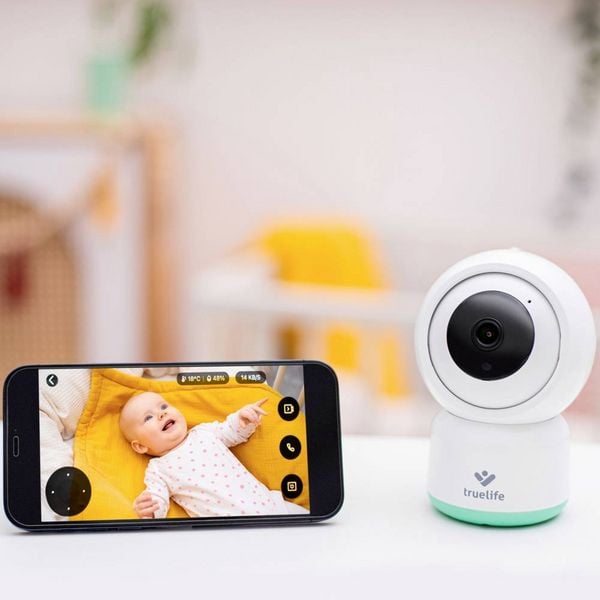 Produktbild: Truelife NannyCam R3 Smart Babyphone mit Kamera WLAN 2.4GHz