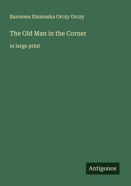 Produktbild: The Old Man in the Corner