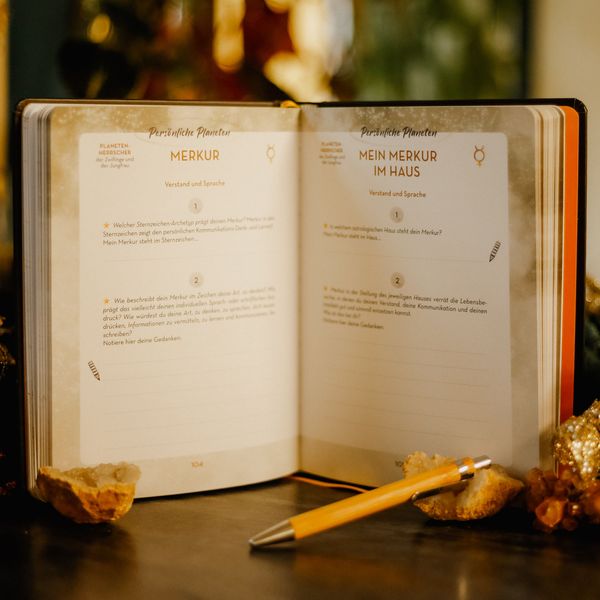 Astro-Workbook: Entschlüssle dein Geburtshoroskop - Lerne Schritt für Schritt dein Birth Chart lesen und deuten